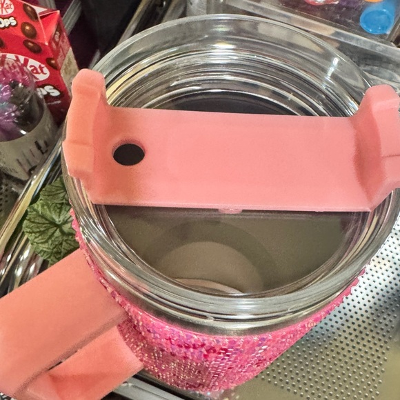 Sanrio Pink Rhinestone stainless steel tumbler - Picture 4 of 9